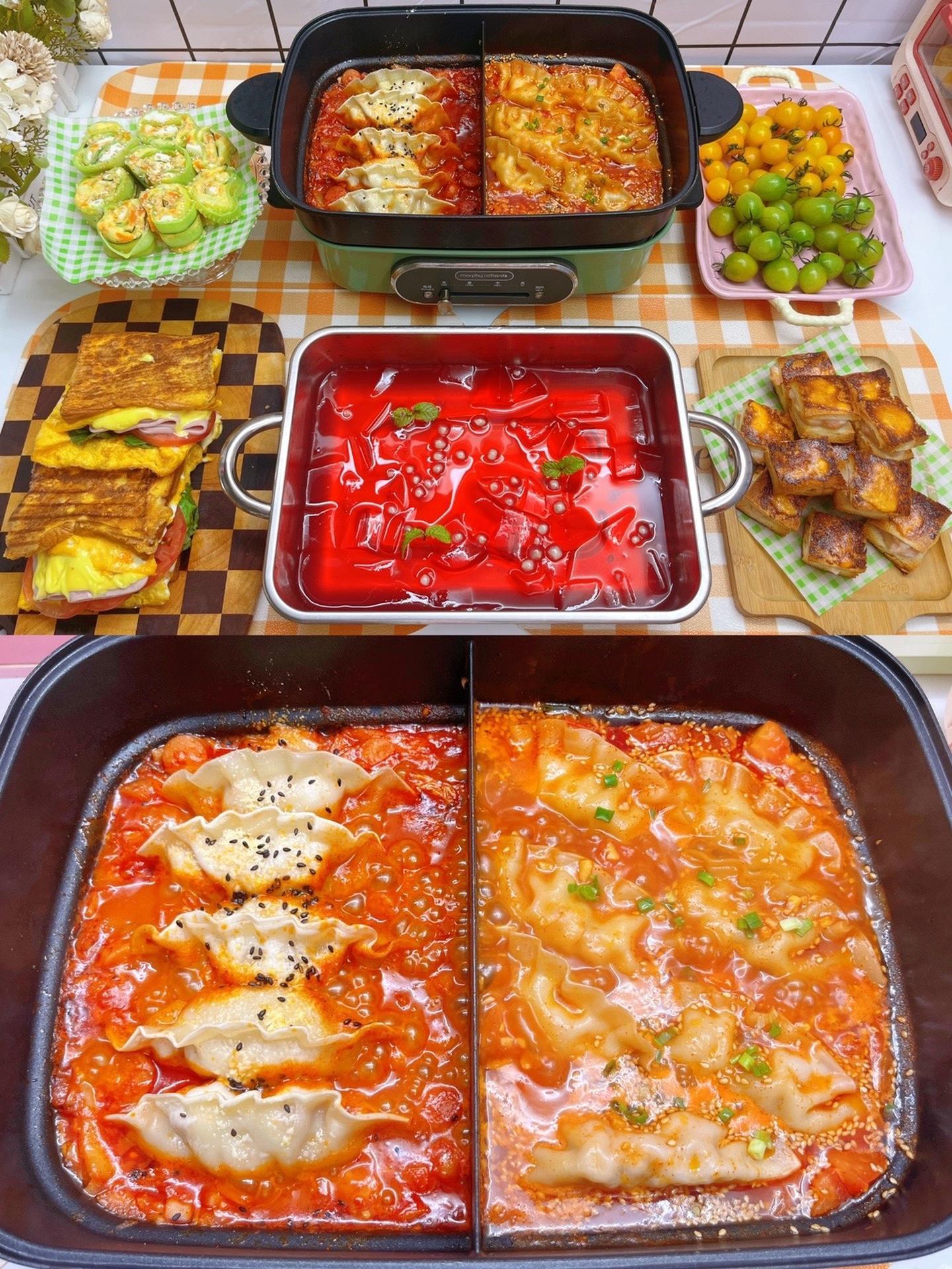 给冤种闺蜜做超豪华的下午茶!抖音美食推荐官 必品阁王饺子 王饺子10周年 艾特你的饭搭子请