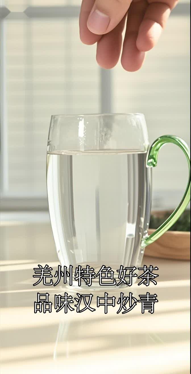 羌州特色好茶品味汉中炒青