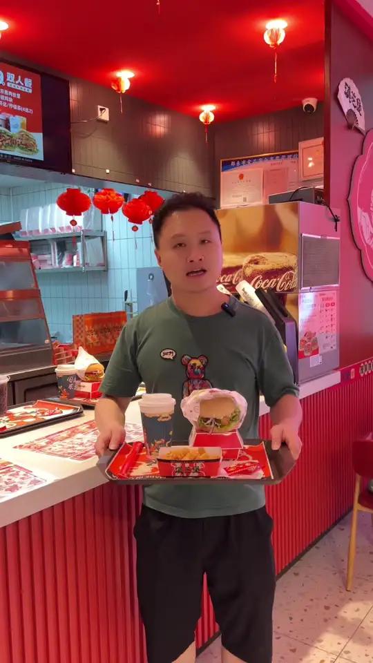 汉芝堡国潮汉堡了解下,美食探店 汉堡推荐 美食探店 国潮汉堡