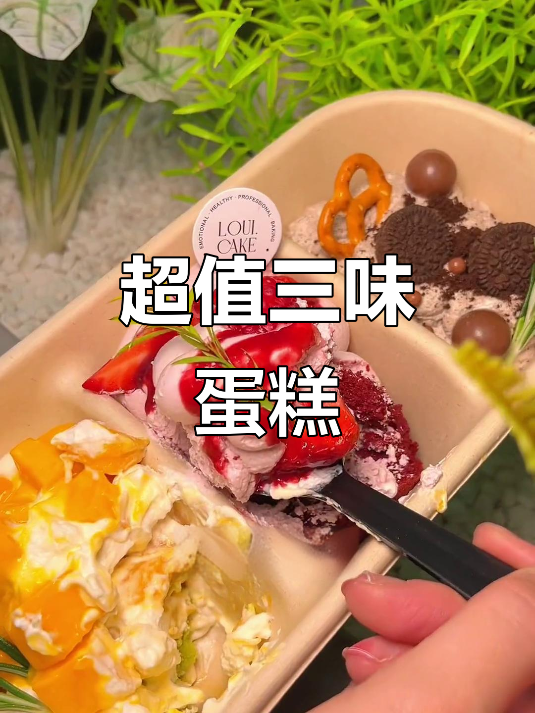 15.9元尝尽三种蛋糕,超值美味不容错过!