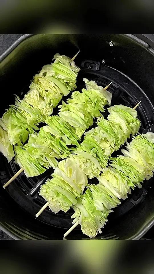 用空气炸锅复刻八种烧烤素菜 妈呀太香了 美食教程 空气炸锅美食 烧烤