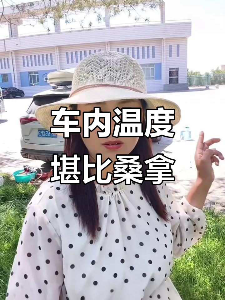 新疆高温下，车里像蒸笼一样！半夜都热得窒息