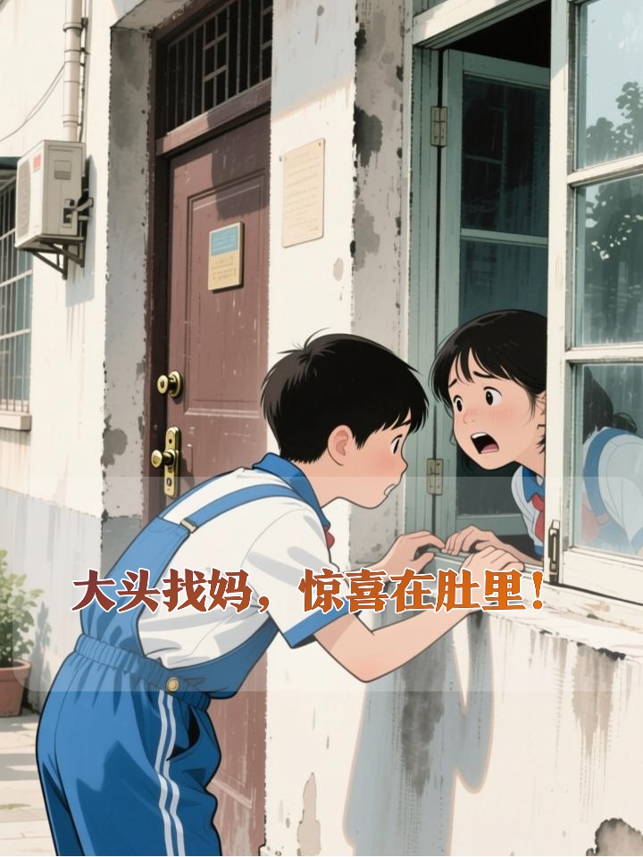 大头放学回家发现父母消失,竟是妈妈怀孕了!