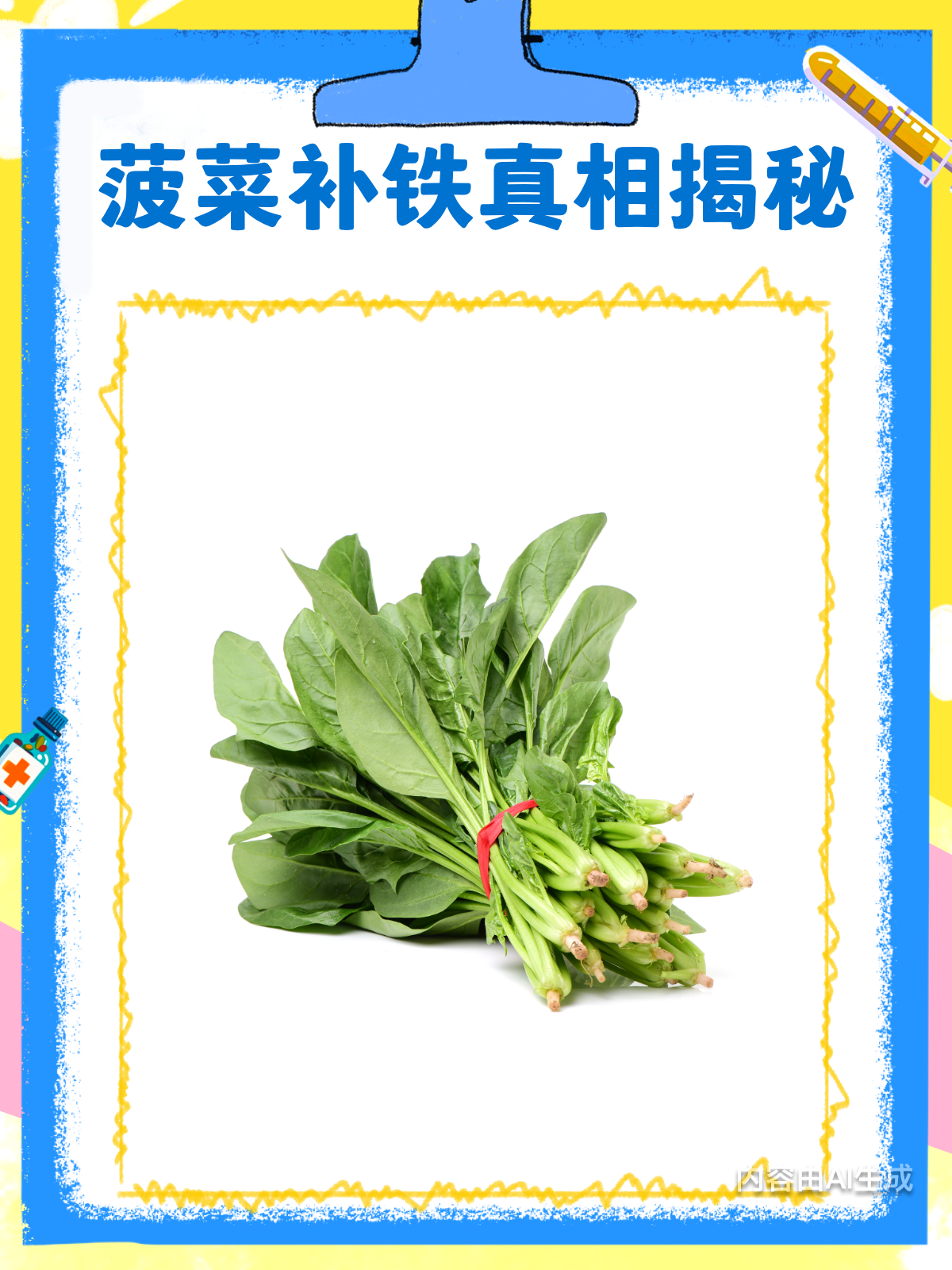 吃菠菜补铁?真相可能和你想的不一样!