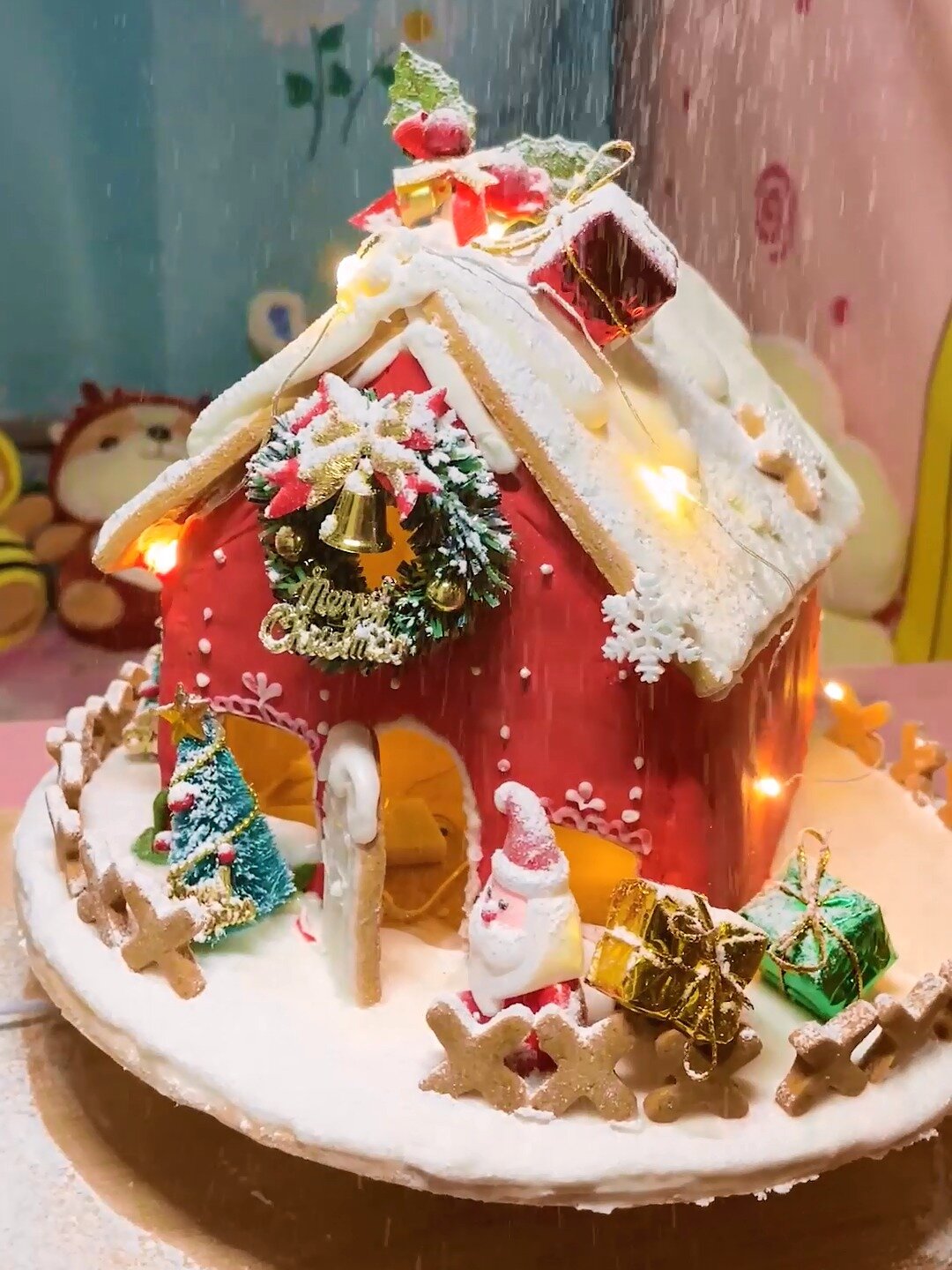 圣诞节到了咱们一起来动手做个小房子吧