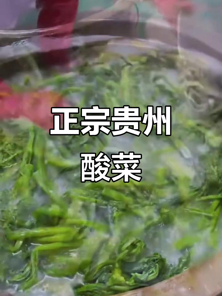 贵州酸菜:传统手工腌制,炒肉煮鱼都美味
