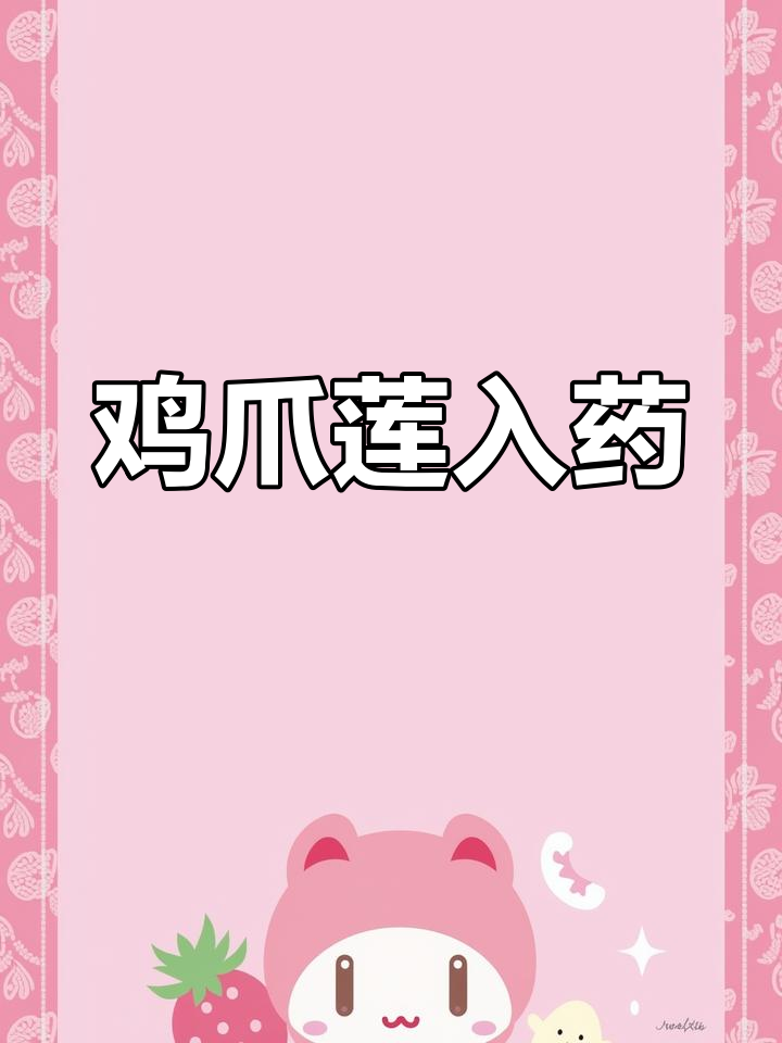鸡爪莲根叶药用价值,农村挖药忙