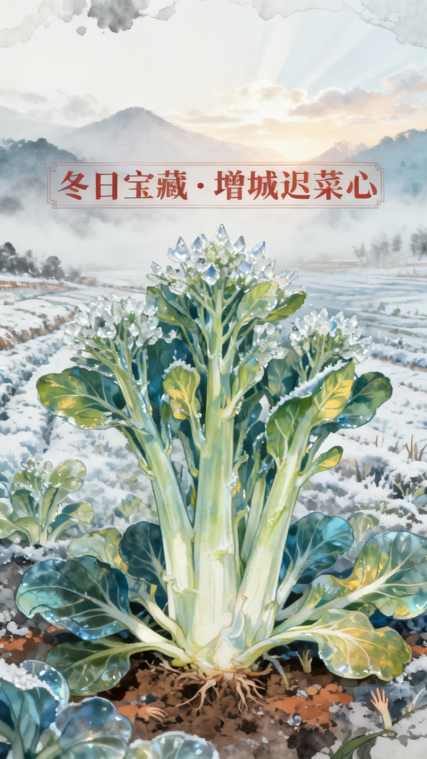 增城迟菜心,冬日宝藏清甜可口