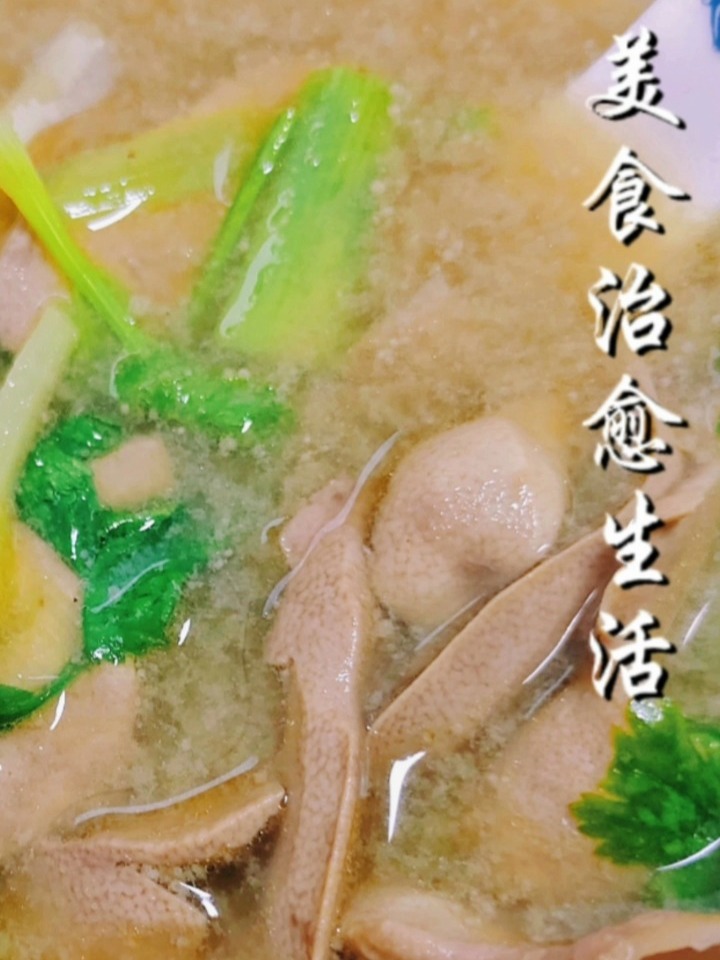 一分钟解锁家常腰花汤,超嫩
