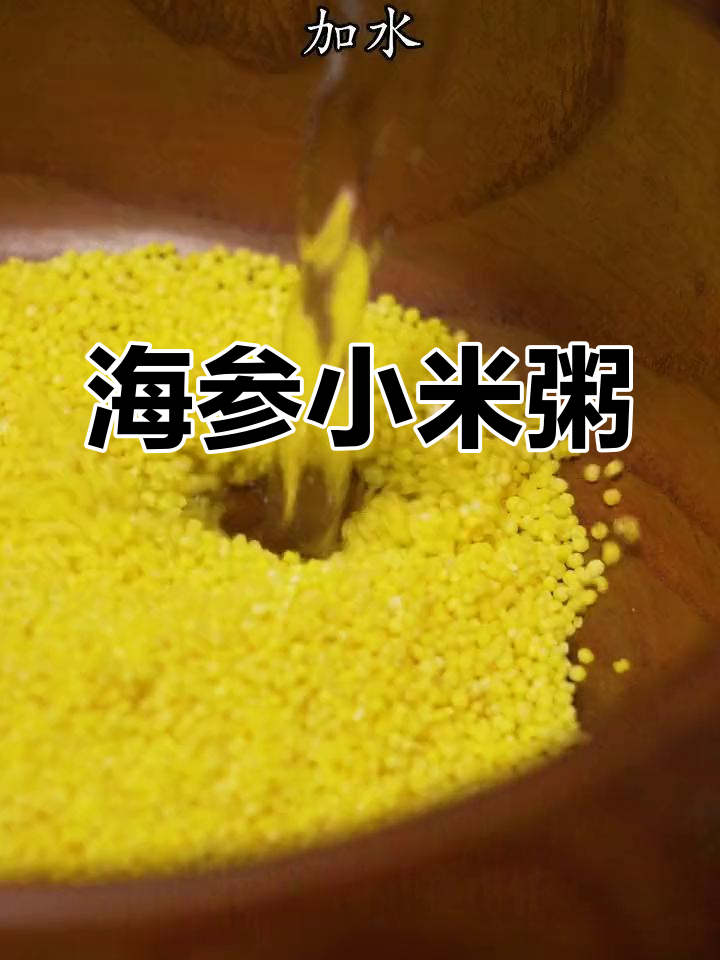 海参小米粥,简单又营养的美味做法