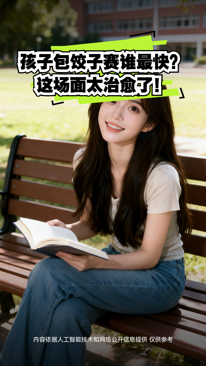 孩子包饺子赛谁最快？这场面太治愈了！
