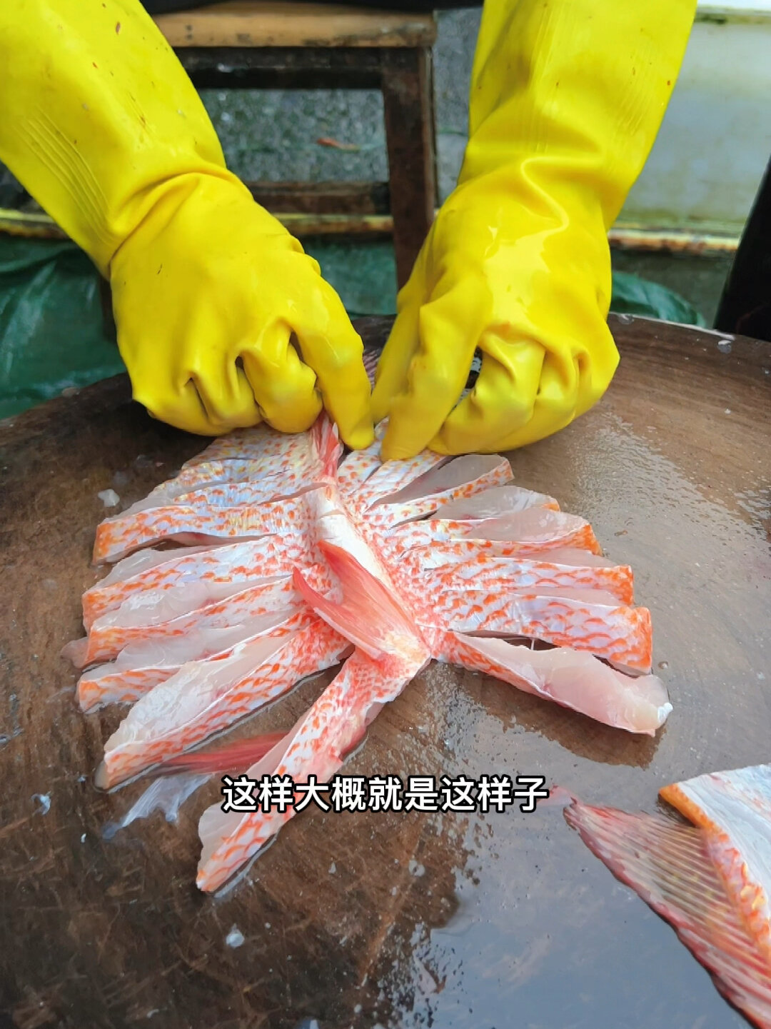 一条红鱼清蒸的做法!