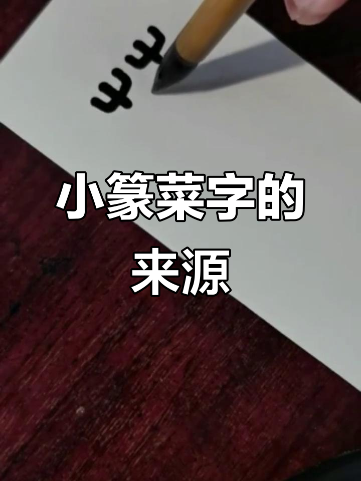 菜字的小篆演变:从蔬菜到烹调技艺的传承