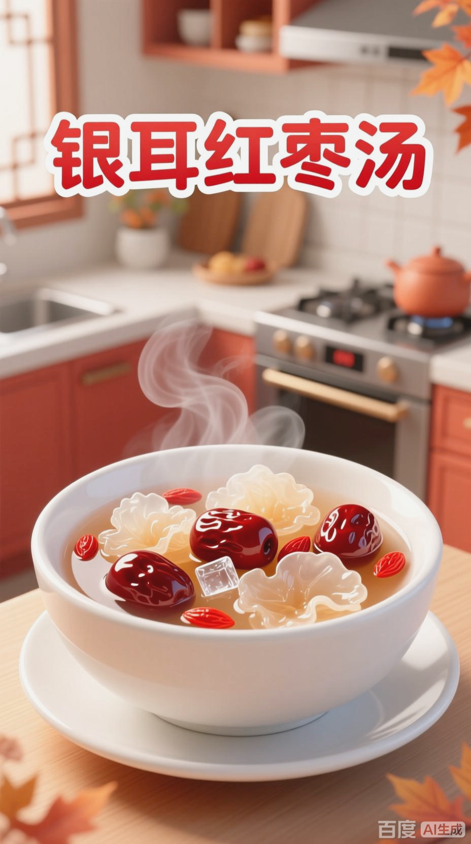 银耳红枣汤，滋阴润燥好选择