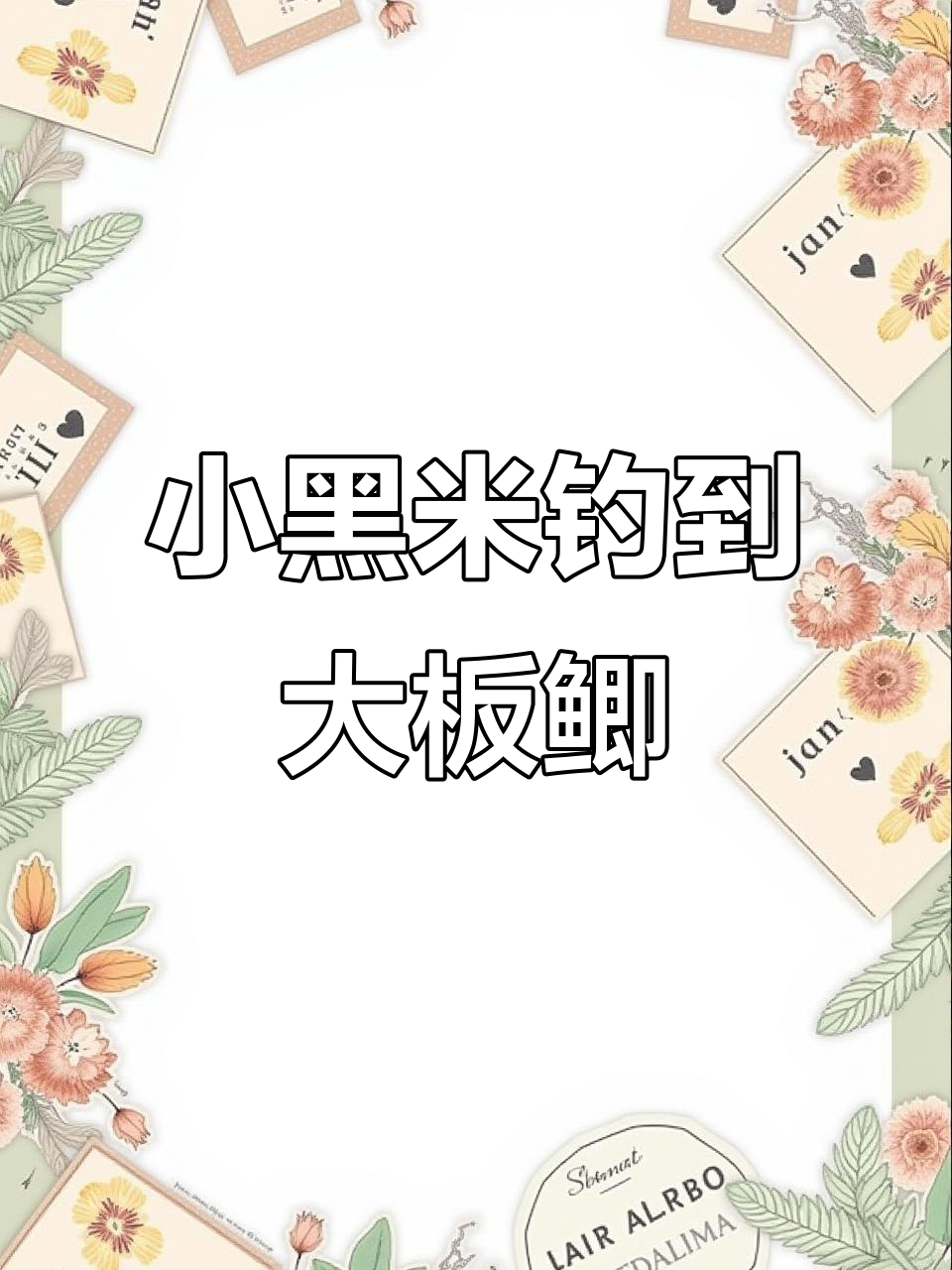 小黑米钓获大板鲫,野生鱼难得一见