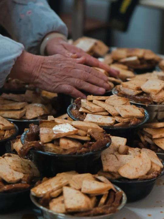 清远40多年老字号|源潭波记扣肉