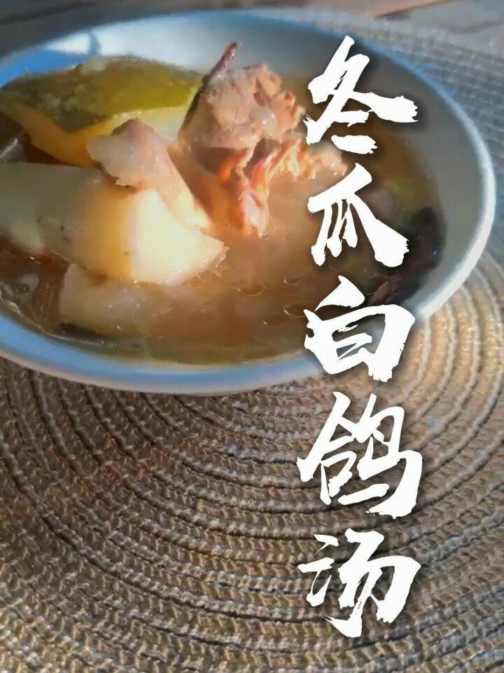 冬瓜白鸽汤