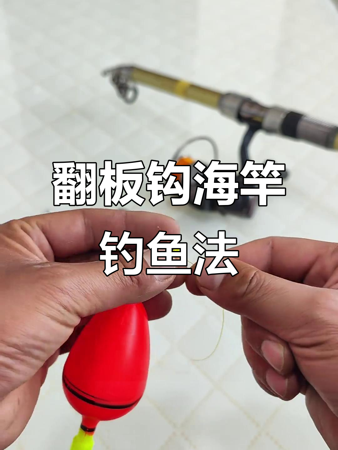 海杆翻板钩钓大鱼技巧,浮钓鲢鳙底钓鲤鱼全攻略