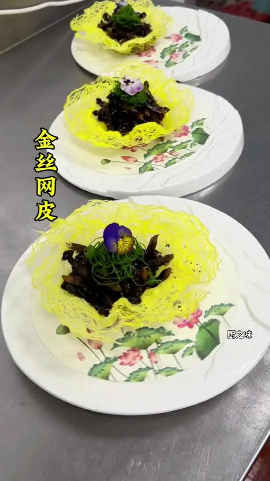 做装饰漂亮又快捷,做菜又香又脆。制作过程 冷菜 摆盘技巧