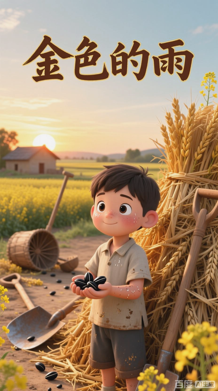 奶奶与油菜籽的夏日记忆