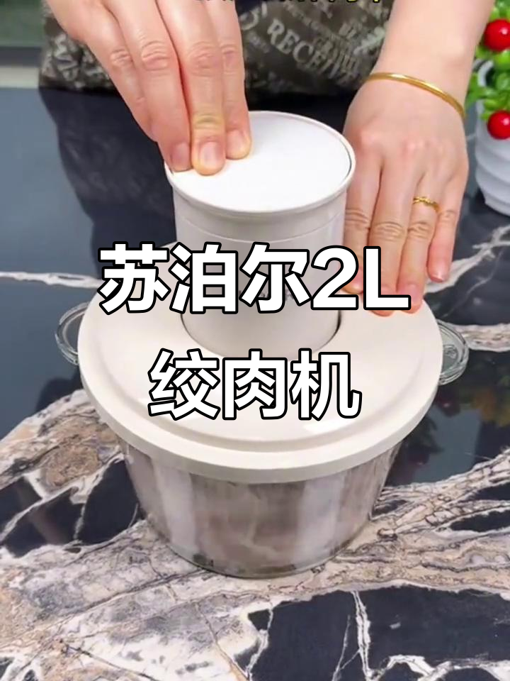苏泊尔2L绞肉机,家庭必备,轻松搞定食材准备