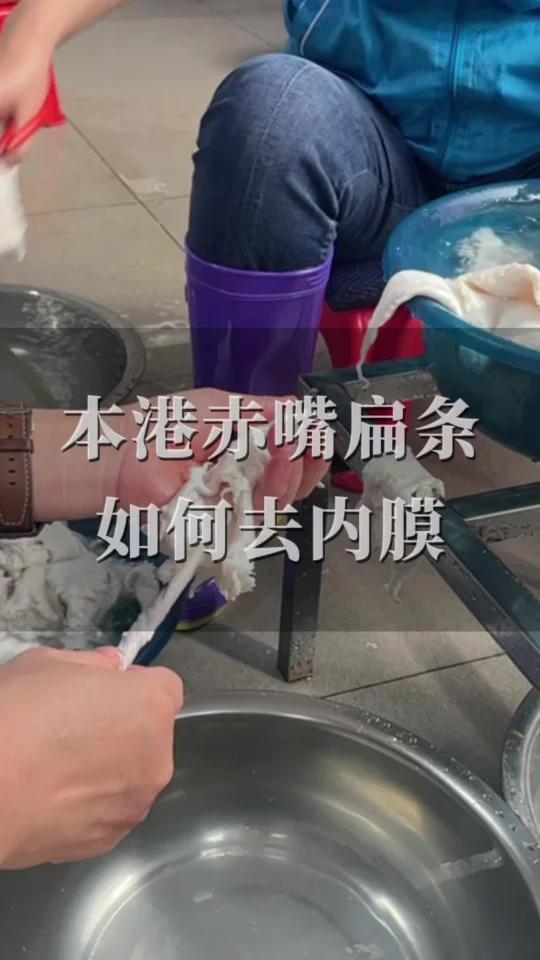 不开片鱼胶如何去内膜?