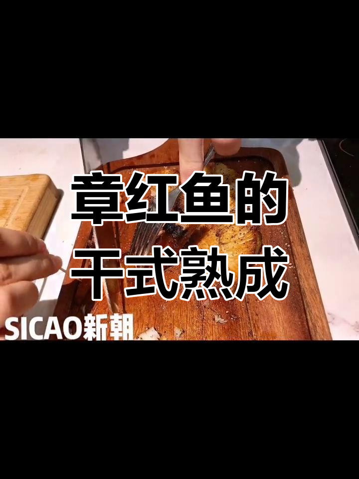 干式熟成章红鱼,150天后的美味蜕变