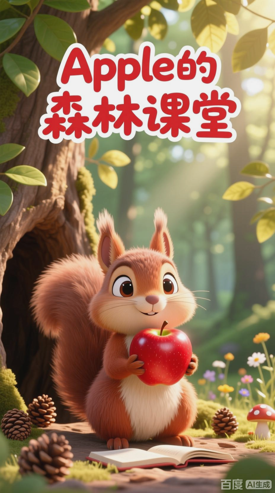 小松鼠松松学英语