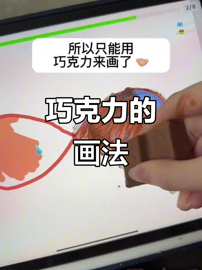 用巧克力画画,竟然也能这么有趣!