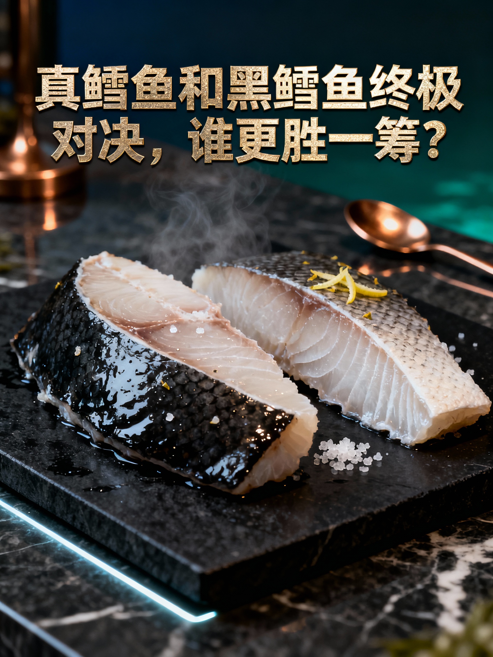 真鳕鱼和黑鳕鱼终极对决，谁更胜一筹？