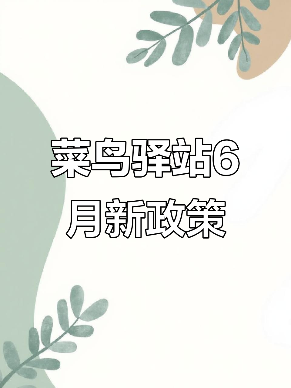 菜鸟驿站6月新规:结算价格大变,独家退货权来袭