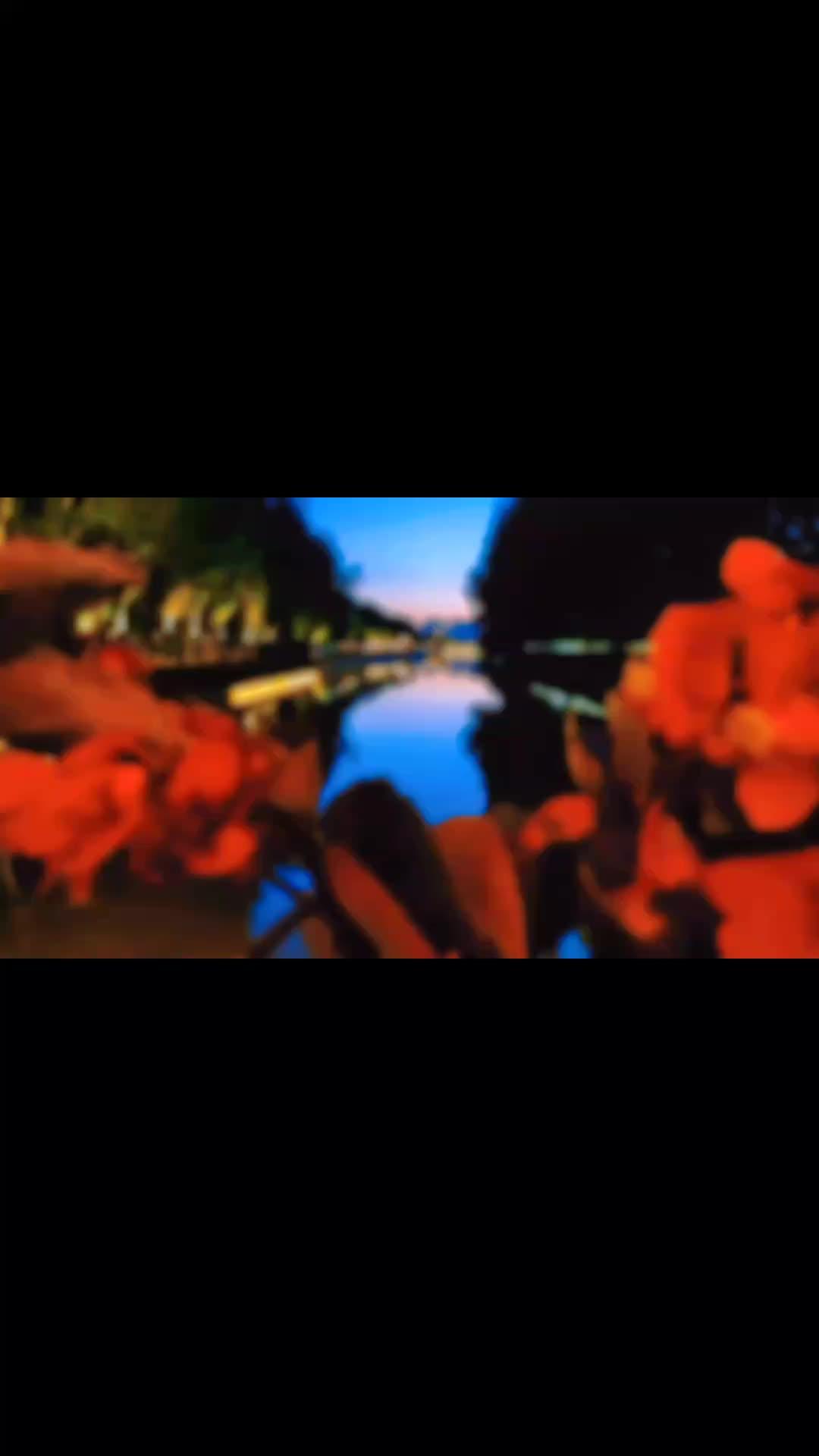 哪怕明天有万千风光,也不换此刻相守。夜景很美 藏在身边的绝美光影 水波倒影
