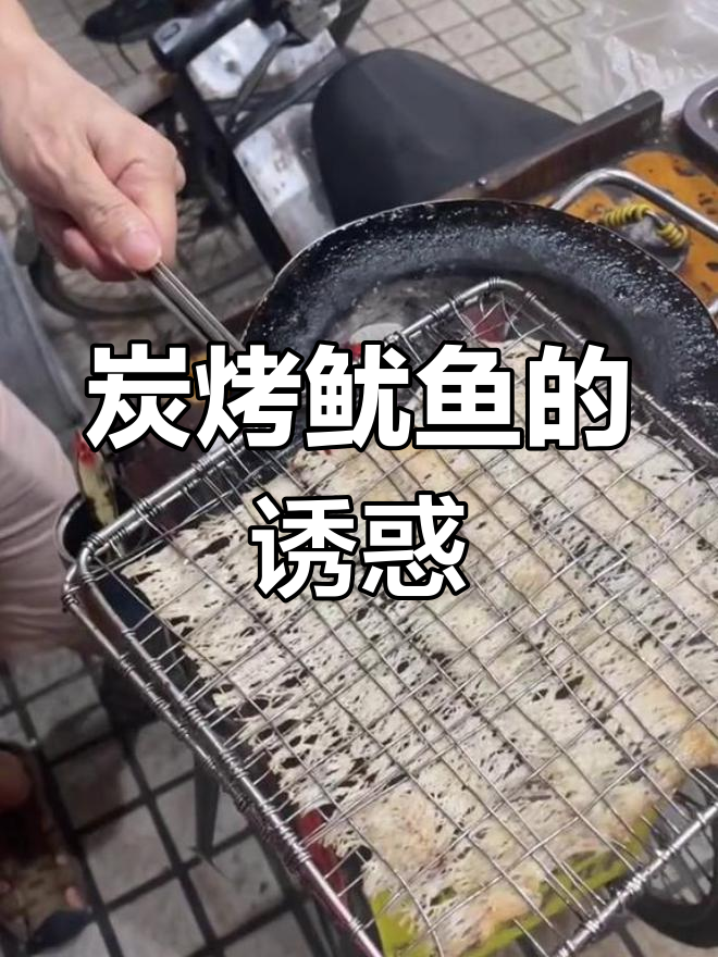 30年炭烤鱿鱼,香气扑鼻,超店内美味!
