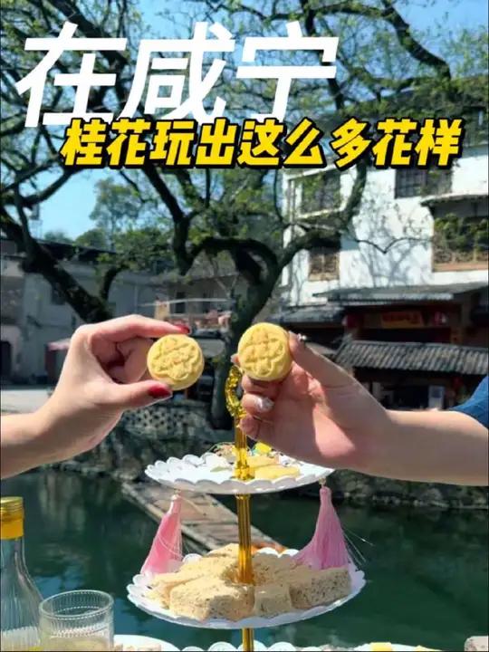 咸宁桂花能玩出这么多花样,你见识到几样