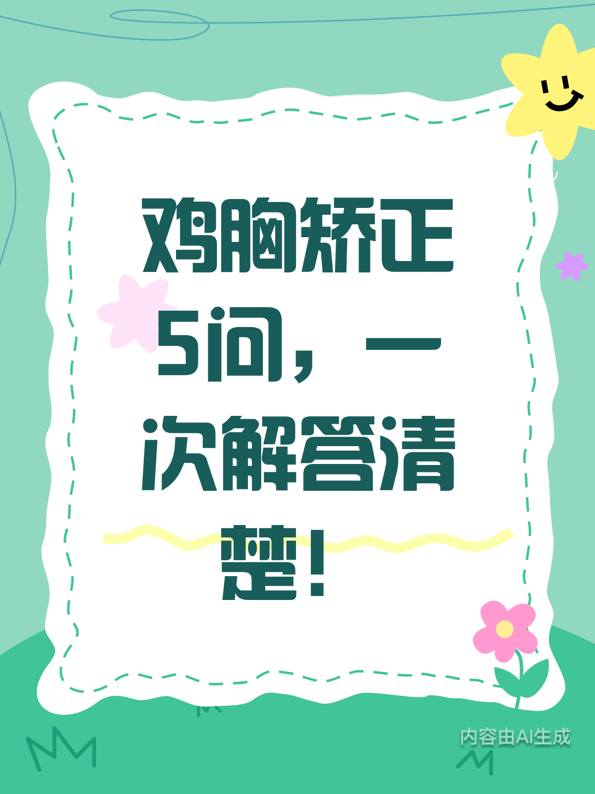 鸡胸矫正全攻略!你的5大疑问一次解答