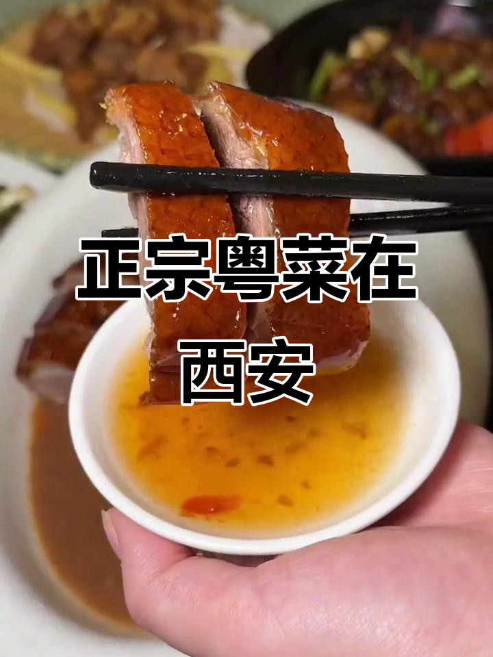 西安也能吃到正宗粤菜,烧鹅煲仔饭全都有