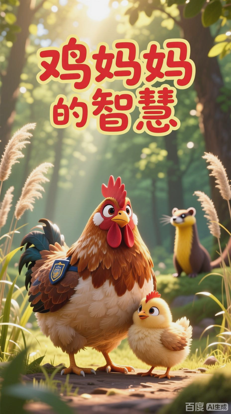 母爱无畏:鸡妈妈勇斗恶鼠