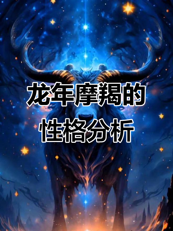 属龙摩羯座性格深度解析:你不可忽视的特点