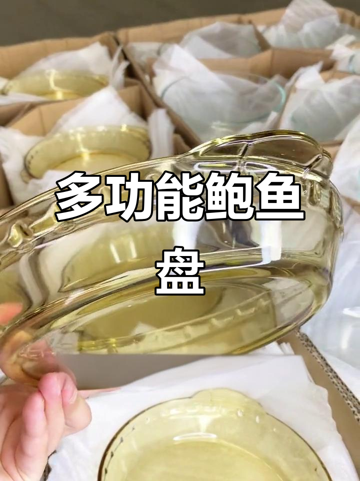8寸鲍鱼盘,多用途实用,微波炉烤箱通用