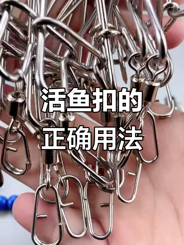 如何正确使用活鱼扣,避免跑鱼?