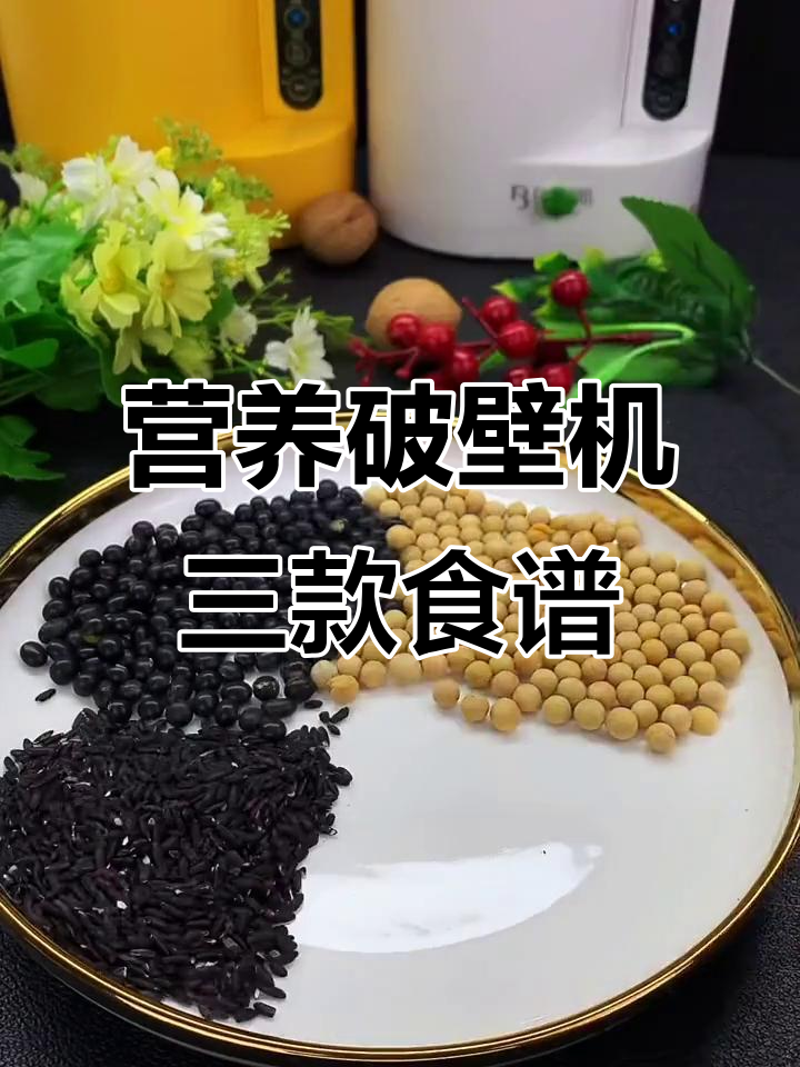 孩子聪明健康,从这3款破壁机食谱开始