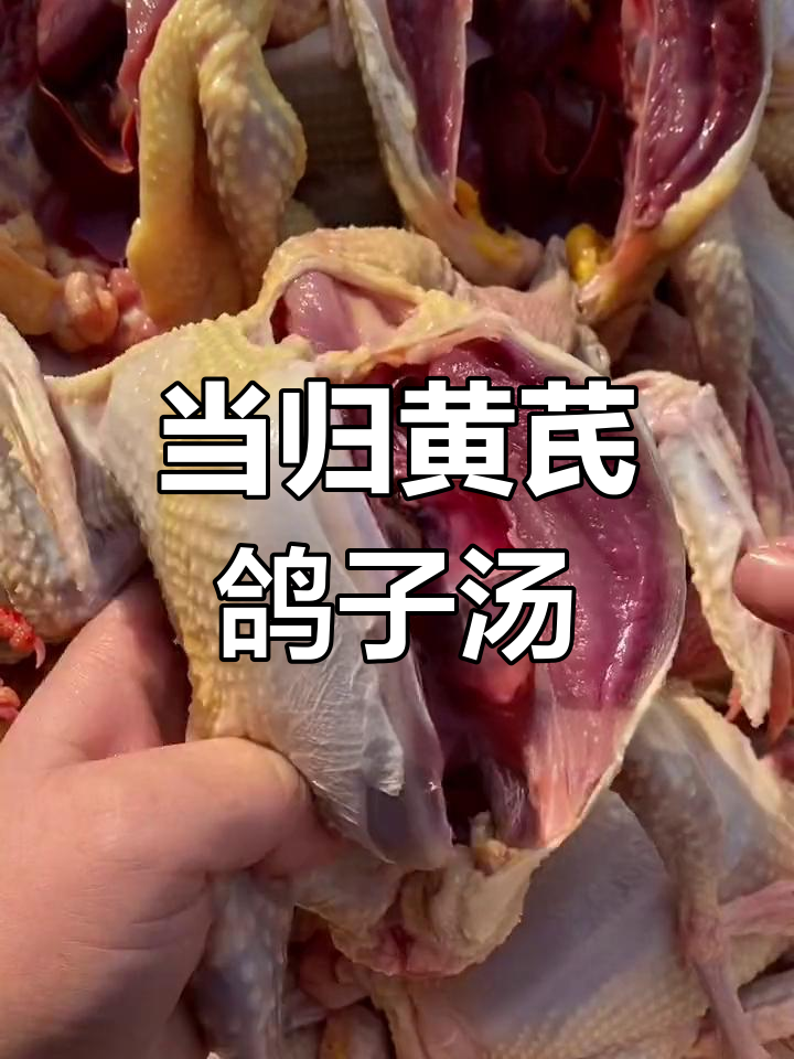 冬季寒冷,喝汤暖身,当归党参鸽子汤助元气