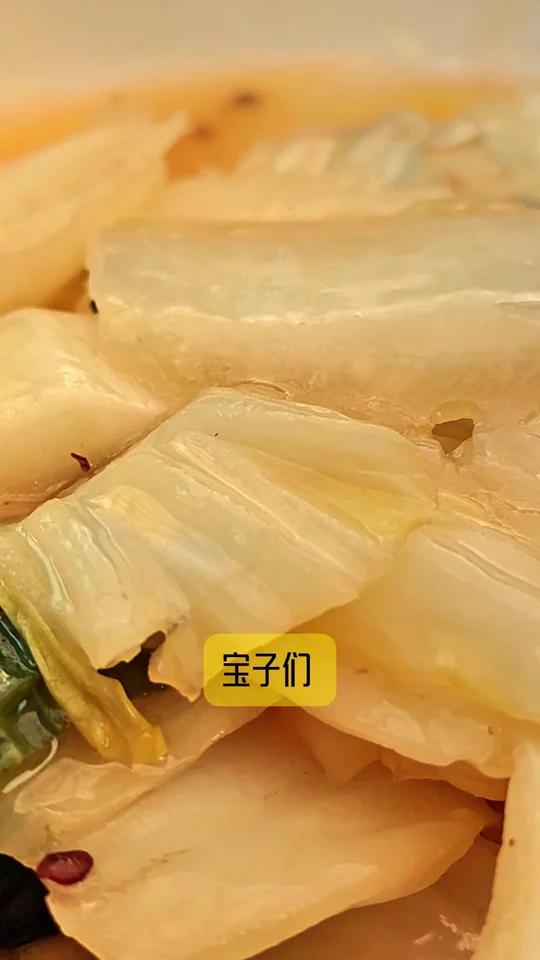 山东人冬天的必吃菜系,酸辣白菜!