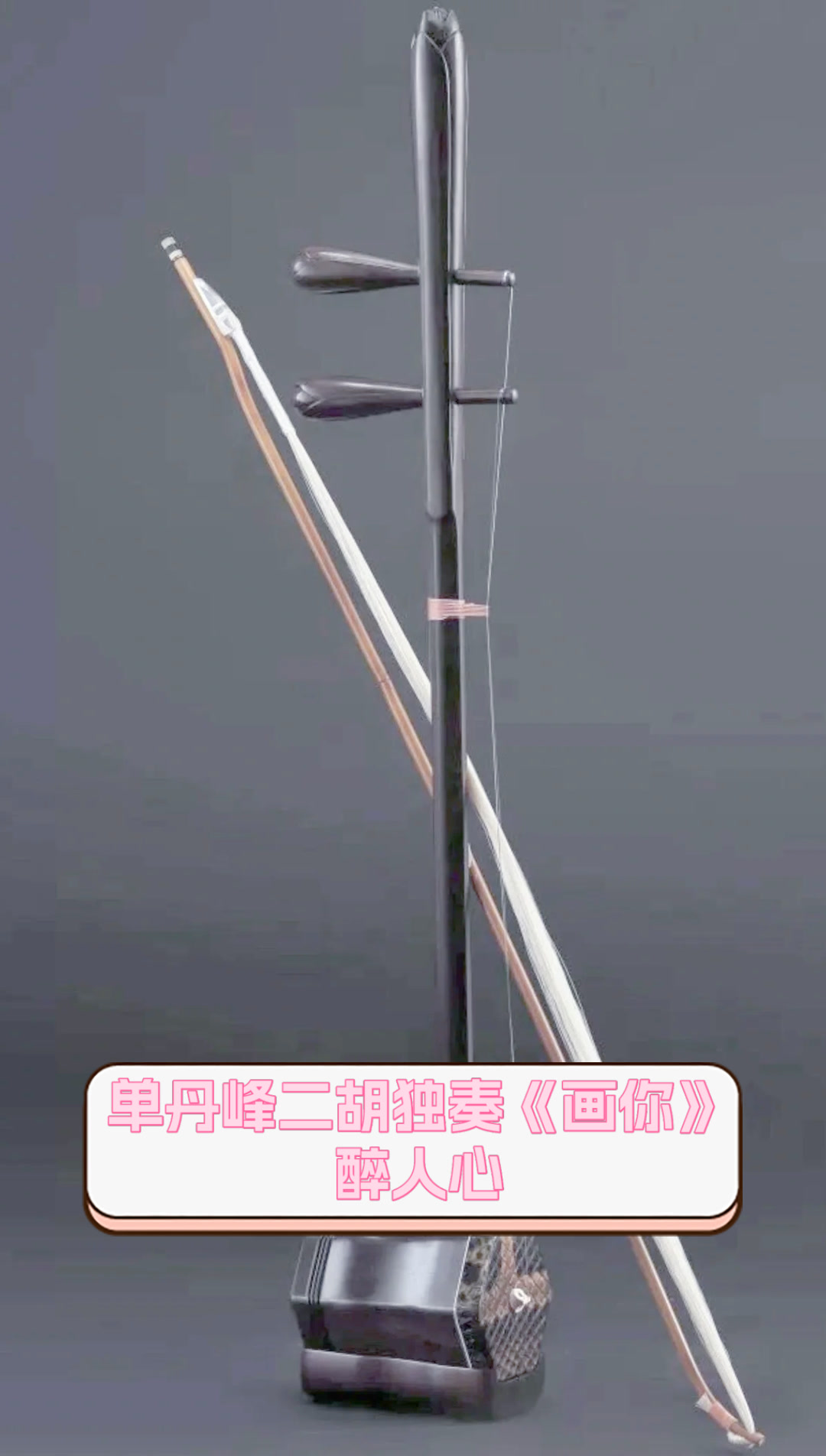 单丹峰二胡独奏《画你》醉人心