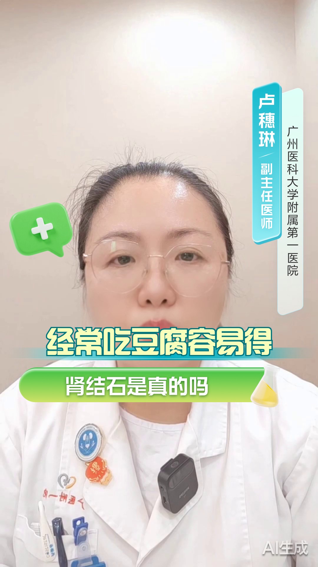 经常吃豆腐容易得肾结石，是真的吗？