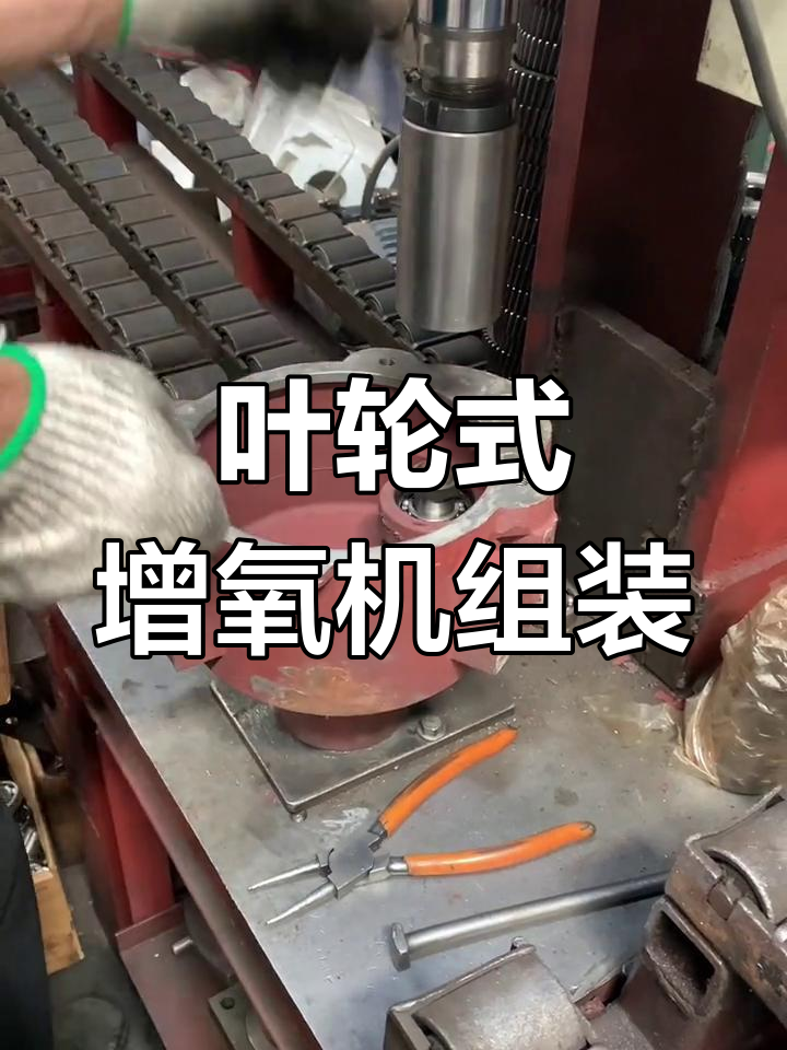 鱼塘增氧机波箱总成装配全过程