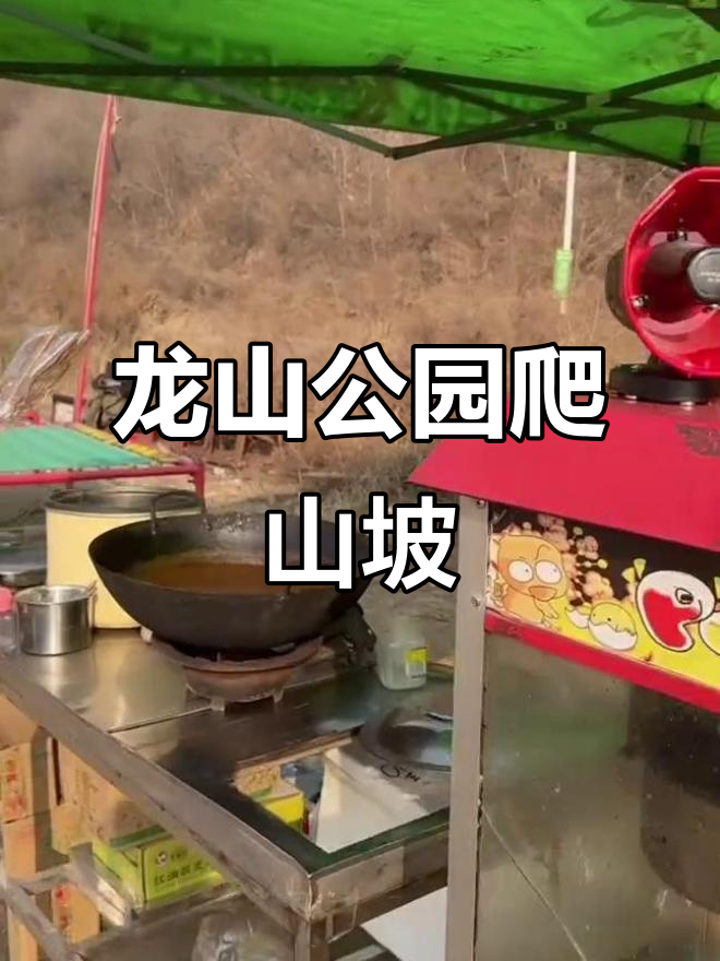 龙山公园二月二爬山,臭豆腐烤大串等你来挑战