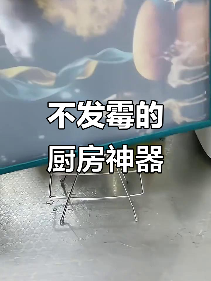 菜板放在这个架子上,通风防霉又稳固