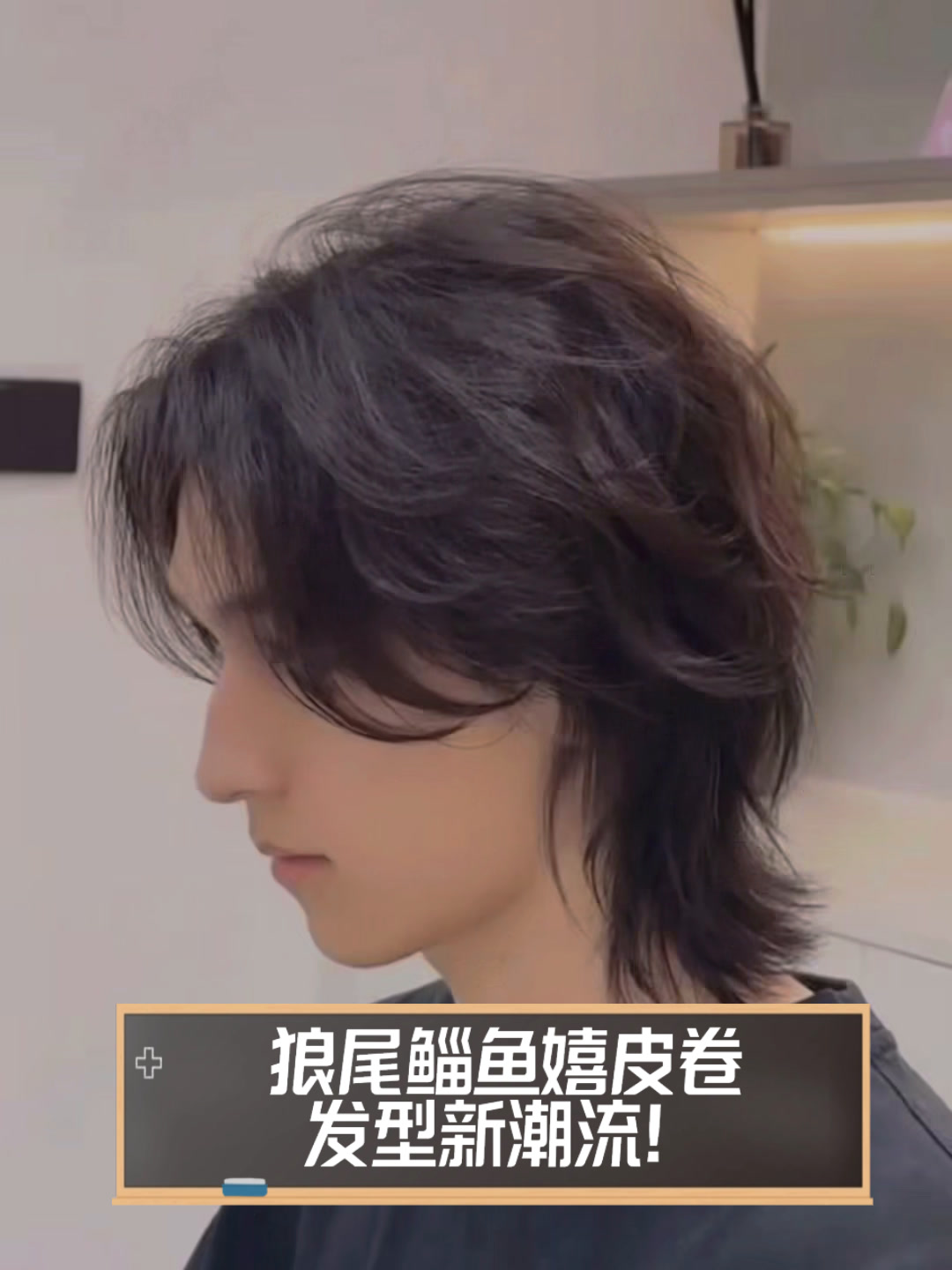狼尾鲻鱼嬉皮卷,发型新潮流!