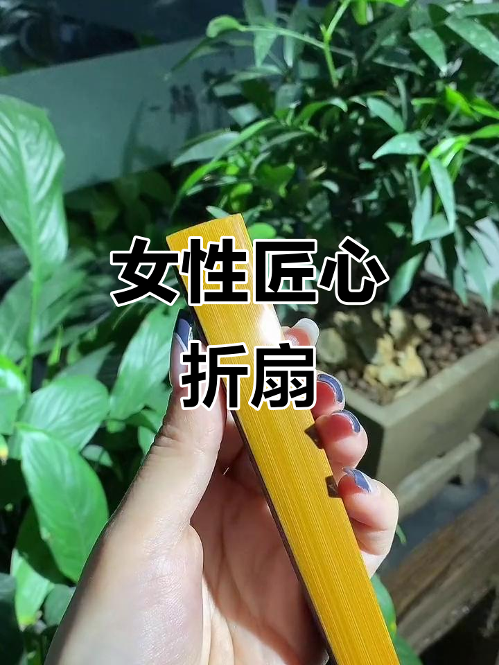 女匠人汪可红打造极致折扇,三十六年技艺传承惊艳文玩界